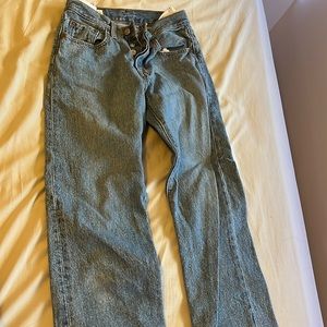 levi’s button down 501 jeans